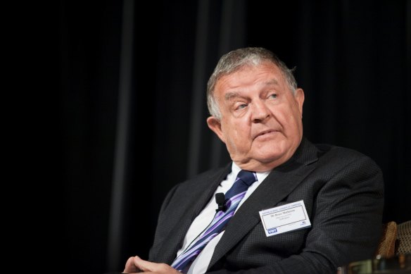 Rule 101 for any company chief executive is don’t lose the confidence of your major shareholder or founder. Above: Billionaire Bruce Mathieson, the largest shareholder in Endeavour Group.