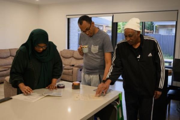 Hassan Elhassan, 33, from Sudan, has been living and working in Australia for eight years.